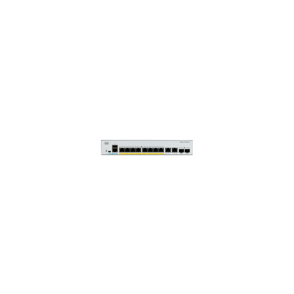 Cisco Catalyst 1000-8T-2G-L - Switch - gestito - 8 x/1000+ 2 SFP - Switch - 1 Gbps