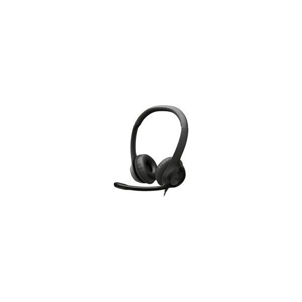 Logitech H390 USB-C Computer Headset Midnight Black - Headset - Plug and Play