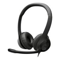 Logitech H390 USB-C Computer Headset Midnight Black - Headset - Plug and Play
