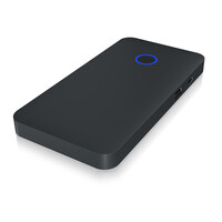 ICY BOX IB-DK2108M-C - Kabelgebunden - USB 3.2 Gen 1 (3.1 Gen 1) Type-C - 100 W - Anthrazit - MicroSD (TransFlash) - SD - SSD