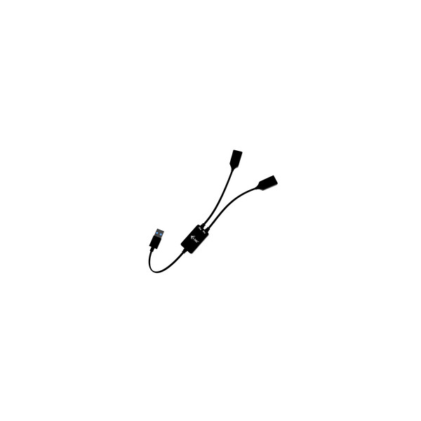 i-tec USB-A Cable HUB 2 port (2x USB-A) - Hub