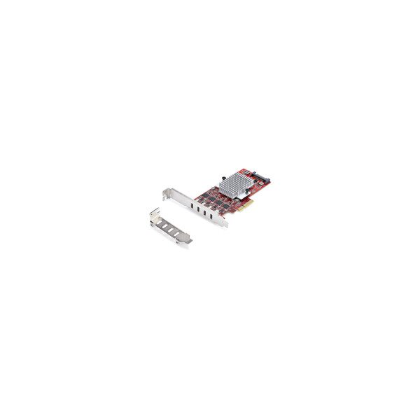 StarTech.com 4-Port USB Type-C PCIe Card 3.2 USB-C PCI Express Expansion 4x - USB-Controller - PCI-Express