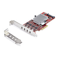 StarTech.com 4-Port USB Type-C PCIe Card 3.2 USB-C PCI...