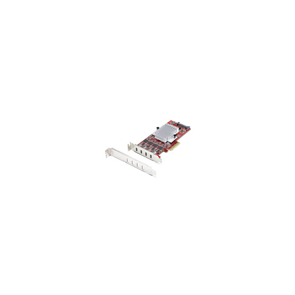 StarTech.com 4-Port USB Type-C PCIe Card USB-C 10Gb - Digital/Daten - USB 3.0