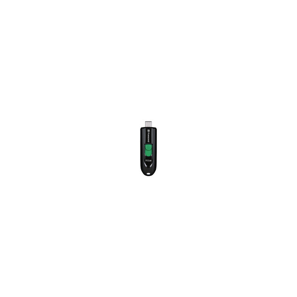 Transcend JetFlash 790 C - 512 GB - USB Typ-C - 3.2 Gen 1 (3.1 Gen 1) - Dia - 9 g - Schwarz - Grün