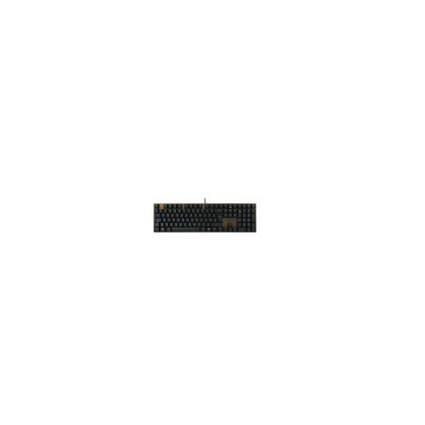 Cherry KC 200 MX - Volle Größe (100%) - Kabelgebunden - USB - Mechanischer Switch - QWERTY - Schwarz - Bronze
