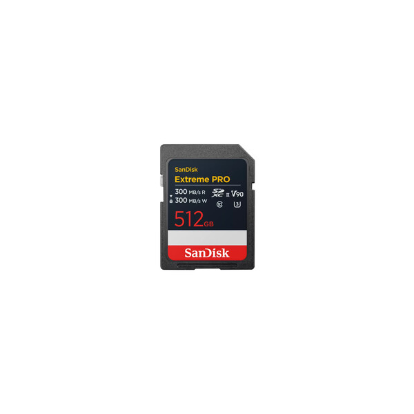 SanDisk SD Extreme Pro UHS-II V90 - Extended Capacity SD (SDXC)
