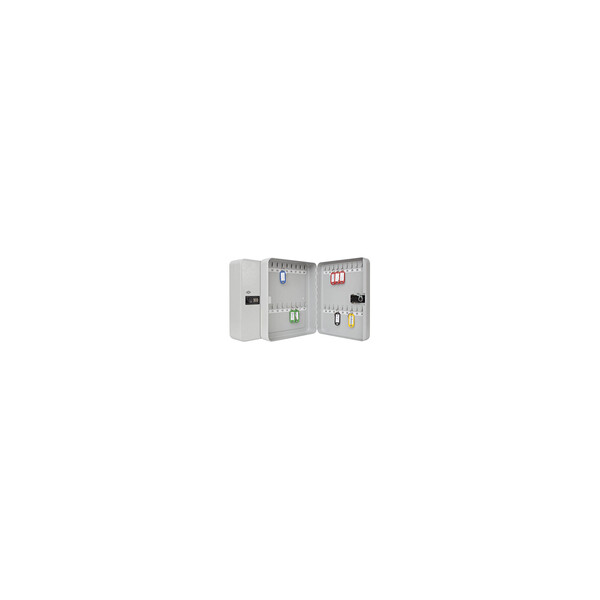 WEDO Schlüsselkasten 243x94x300mm 36 Schlüssel Zahlenschloss lichtgrau