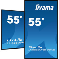 Iiyama LH5560UHS-B2AG LCD 4K UHD VA Black - Flachbildschirm (TFT/LCD) - 139,7 cm