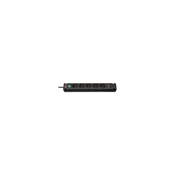 Brennenstuhl Steckdosenleiste Bremounta 5fach+USB-C schwarz - Steckdosenleiste