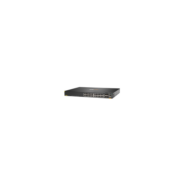 HPE Networking CX 6200F 24G Class-4 PoE 4SFP 370W - Managed - L3 - Gigabit Ethernet (10/100/1000) - Power over Ethernet (PoE) - Rack-Einbau - 1U