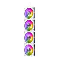 XPG Lüfter HURRICANE MAG 120 120mm ARGB PWM Fan 4er...