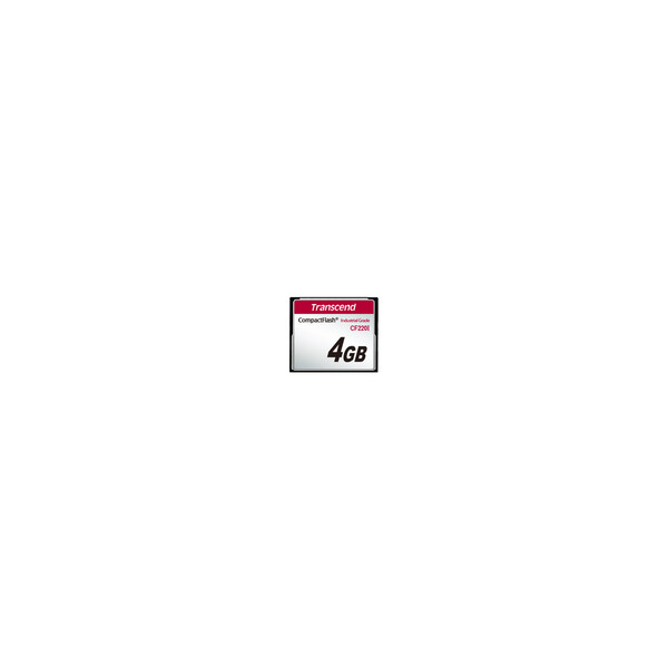 Transcend 4GB CF - 4 GB - Kompaktflash - 40 MB/s - 42 MB/s - Schwarz