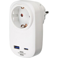 Brennenstuhl Steckdosenadapter+ USB Charger PD