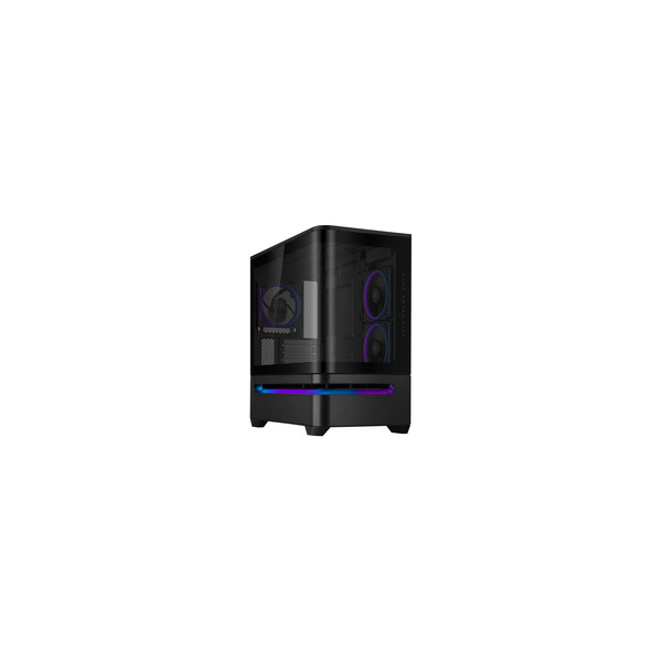 ASUS Prime AP202 TG ARGB WHITE - Tower - Micro/Mini/Flex-ATX