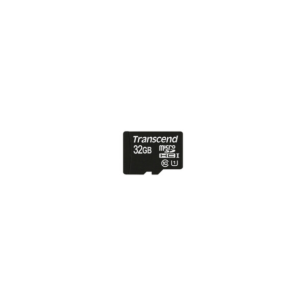 Transcend 32GB microSDHC Class 10 UHS-I - 32 GB - MicroSDHC - Klasse 10 - UHS - 90 MB/s - Schwarz - Rot