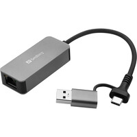 SANDBERG USB-C/A 2.5 GbE RJ45 Adapter - Schnittstellenkarte