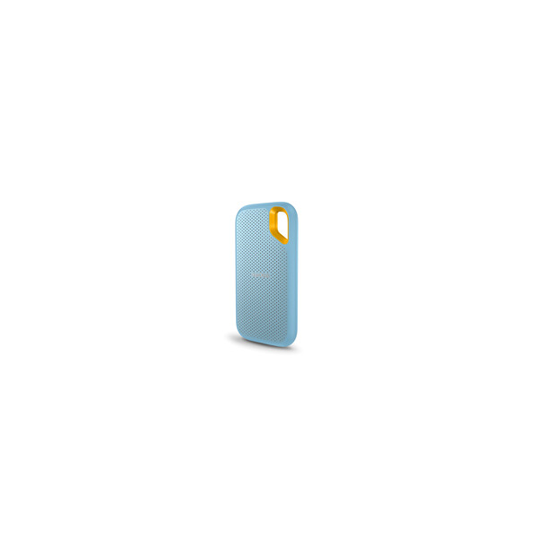 SanDisk Extreme Portable V2 - SSD - verschlüsselt - 2 TB - extern (tragbar) - USB 3.2 Gen 2 (USB-C Steckverbinder) - 256-Bit-AES - himmelblau