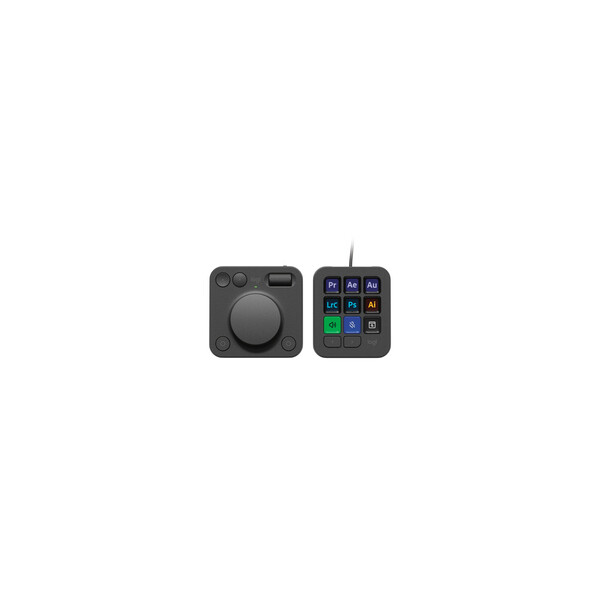 Logitech MX Creative Console Graphite - Tastatur
