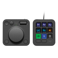 Logitech MX Creative Console Graphite - Tastatur