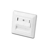 DIGITUS Leerdose für Keystone Module, Rahmen 80x80 mm + Zentralplatte 50x50 mm