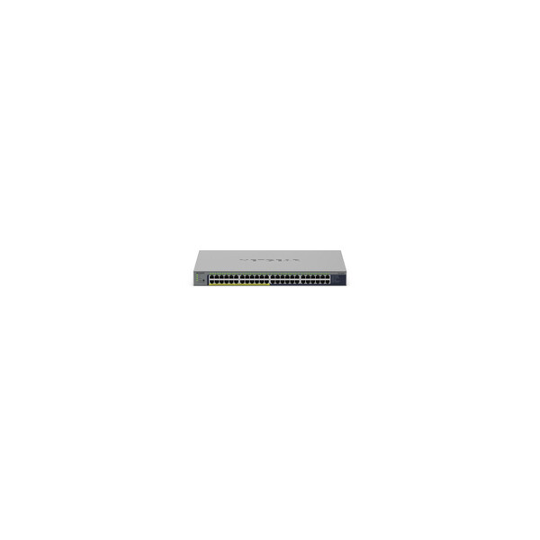 Netgear 48PT GIGE UNMANAGED SWCH W/PoE+GS748 - Switch - 48-Port