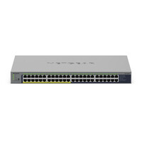 Netgear 48PT GIGE UNMANAGED SWCH W/PoE+GS748 - Switch -...