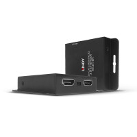 Lindy Cat.6 Hdmi 4K30 & IR Extender mit PoC & Loop Out - Kabel - Digital/Display/Video