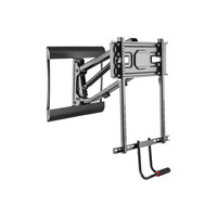 Equip 43 "-70" Pull-Down-TV-Wandhalterung - 200 x 200 mm - 600 x 400 mm - -5 - -12° - -30 - 30° - Kunststoff - Stahl - Schwarz