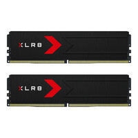 PNY DIMM 32 GB DDR5-6000 (2x 16 GB) Dual-Kit (schwarz, MD32GK2D5600036XR, XLR8 Gaming EPIC)