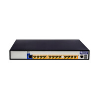 AudioCodes Mediant 800 SBC - Schwarz - Grau - 1U -...