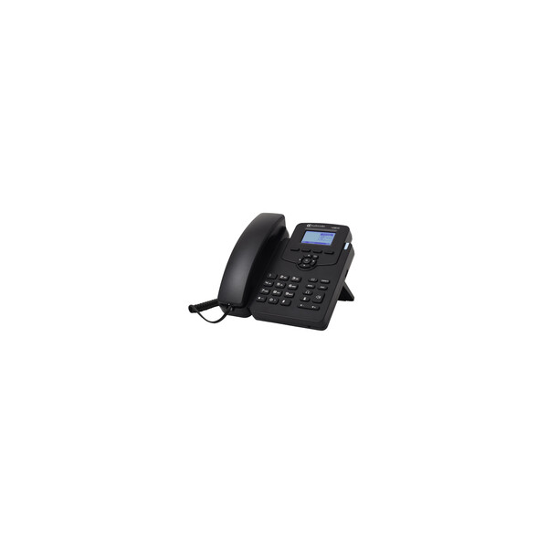 AudioCodes 405HD - IP-Telefon - Schwarz - Kabelgebundenes Mobilteil - SIP-Info - 2 Zeilen - Tasten