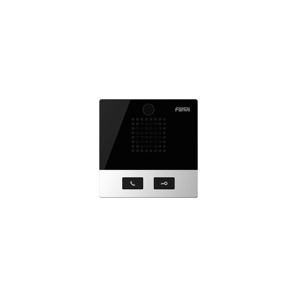 Fanvil I10SD - Schwarz - Silber - IP54 - Acrylnitril-Butadien-Styrol (ABS) - Senkrecht - Schnelles Ethernet - 10,100 Mbit/s