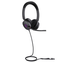 Yealink Headset UH48 Dual UC USB-C/A - Headset - 20 KHz