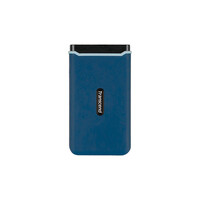 Transcend ESD370C - 500 GB - USB Typ-C - 3.2 Gen 2 (3.1 Gen 2) - 1050 MB/s - Schwarz - Blau