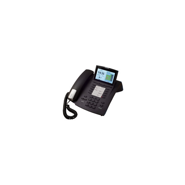 AGFEO ST 45 - Analoges Telefon - 1000 Eintragungen - Anrufer-Identifikation - Schwarz