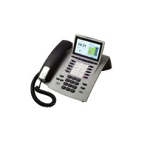 AGFEO ST 45 - Analoges Telefon - 1000 Eintragungen - Anrufer-Identifikation - Silber