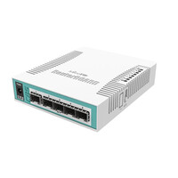 MikroTik Cloud Router Switch CRS106-1C-5S - Router -...