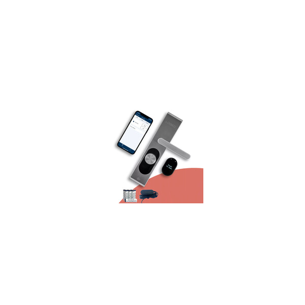 LOQED Touch - Intelligentes Torschloss - Code - Edelstahl - 1 Jahr(e) - Box - Kabellos