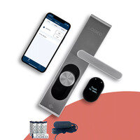 LOQED Touch - Intelligentes Torschloss - Code - Edelstahl - 1 Jahr(e) - Box - Kabellos