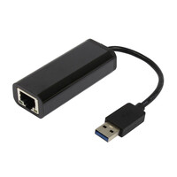 ALLNET ALL0173Gv2 - USB Type-A 3.0 - RJ-45 - Schwarz