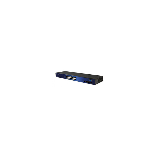 ALLNET ALL-SG8420M gemanaged L2 Gigabit Ethernet (10/100/1000) 19U Schwarz