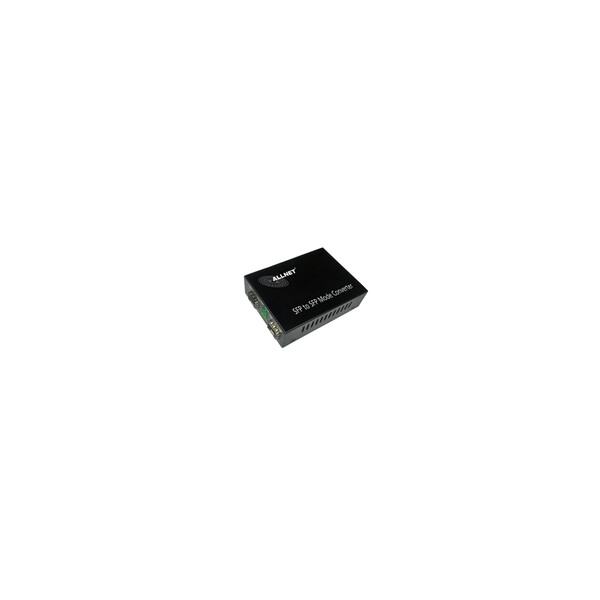 ALLNET 134409 Netzwerk Medienkonverter 1000 Mbit/s Multi-Modus - Einzelmodus Schwarz