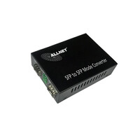 ALLNET 134409 Netzwerk Medienkonverter 1000 Mbit/s Multi-Modus - Einzelmodus Schwarz