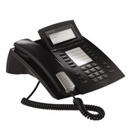 AGFEO ST 42 - Analoges Telefon - 1000 Eintragungen - Anrufer-Identifikation - Schwarz