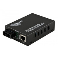 ALLNET ALL-MC102-SC-MM 100Mbit/s Multi-Modus Schwarz Netzwerk Medienkonverter