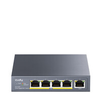 CUDY GSwitch 5P GS1005P PoE+ - Switch - 1 Gbps