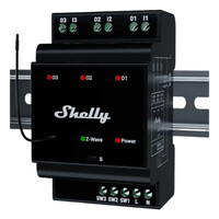Shelly · Hutschiene·""Wave Pro 3""· Relais· max· 3 Phasen· 3x
