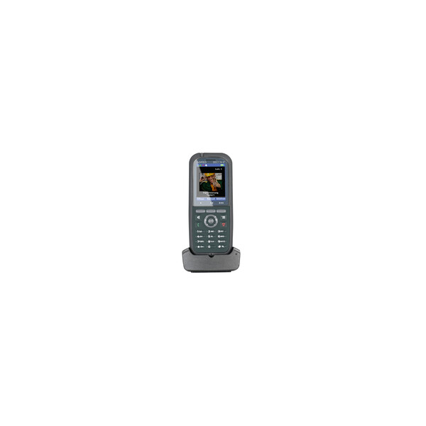 AGFEO DECT 78 IP - IP-Telefon - Grau - Kabelloses Mobilteil - Tisch/Bank - IP65 - 249 Eintragungen