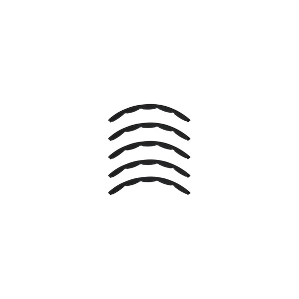 Jabra Biz 2400 II Überkopfbügelpolsterung - Kopfband-Pad - Kunstleder - Schwarz